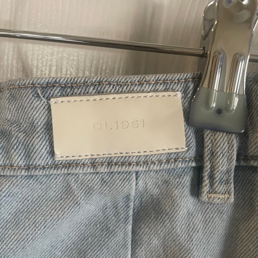 DL1961 Andi Wrap Mini Skirt Sz 30 - Picture 10 of 16
